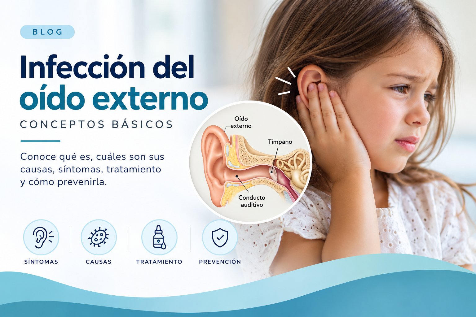 Oído de nadador (otitis externa): cómo reconocerla, tratarla y prevenirla